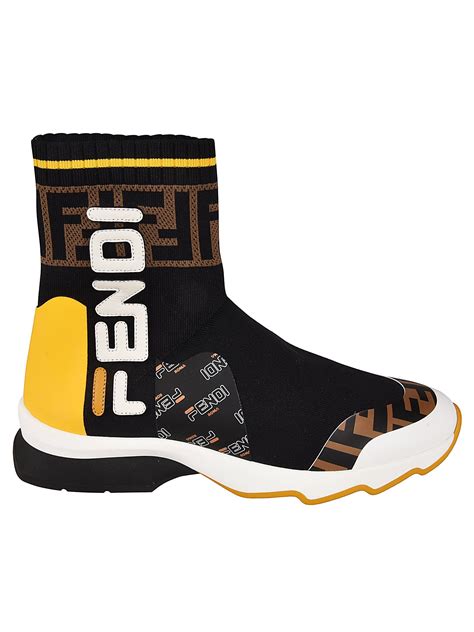 fendi shoes socks|fendi sock sneakers women's.